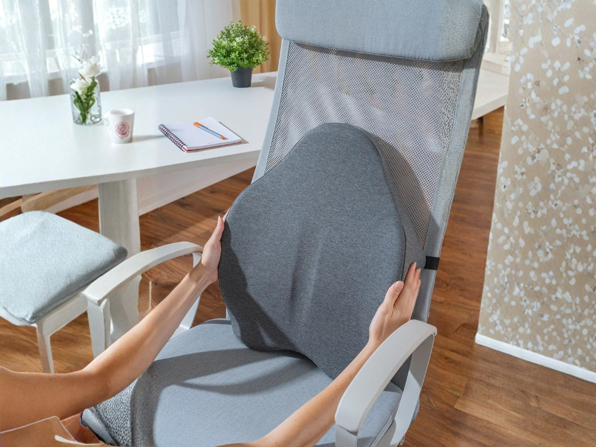 Pillowen® Ortopedik Bel & Sırt Destek Yastığı