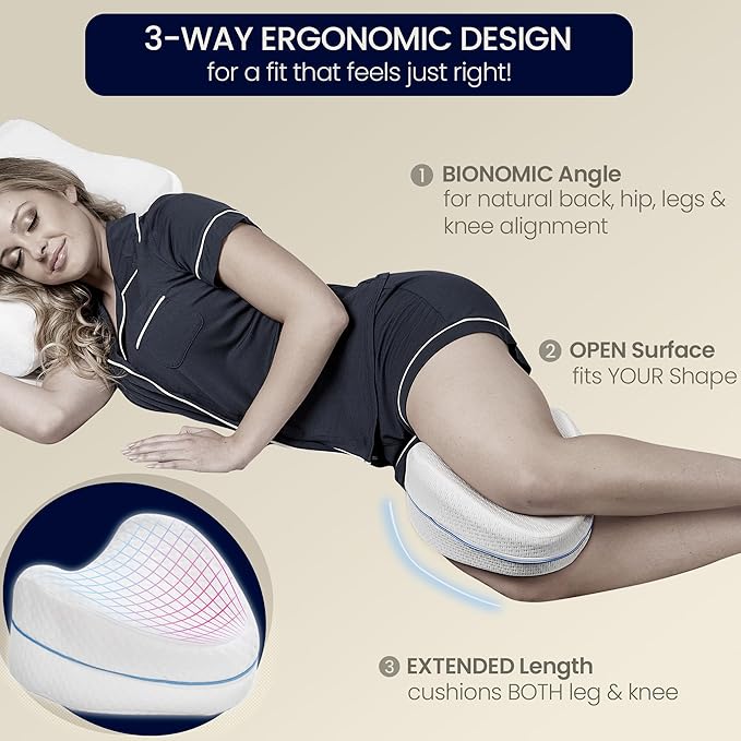 Pillowen Side-Lying Leg-Between Support Pillow