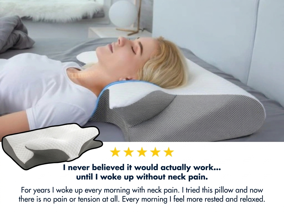 Pillowen Visco Pillow with Neck Support
