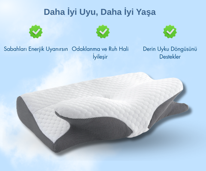 Pillowen® Boyun Destekli Visco Yastık