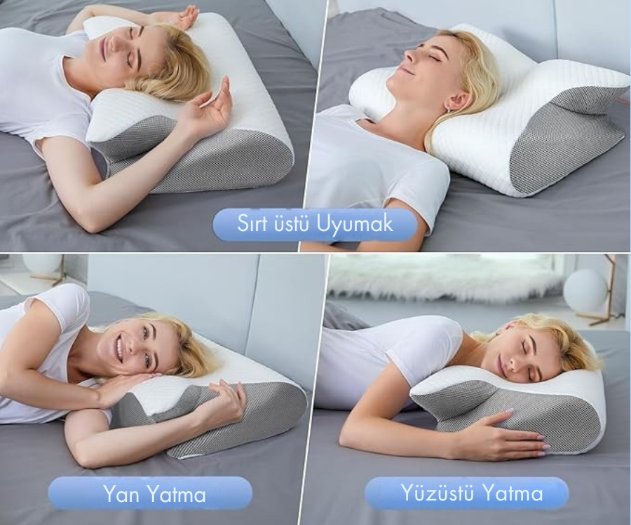 Pillowen® Boyun Destekli Visco Yastık