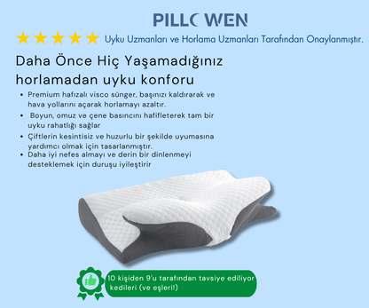 Pillowen® Boyun Destekli Visco Yastık