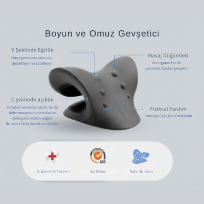 Pillowen® Boyun ve omuz egzersiz gevşetici
